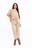 M Made In Italy - Ladies Knitted Short Sleeve Top