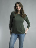 Tempo Paris Pocket Crew Knit Pullover