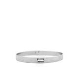 Marlyn Schiff - Baguette crystal notch bangle
