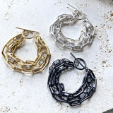 Matte gold matte silver matte gunmetal bracelet boutique: Matte silver