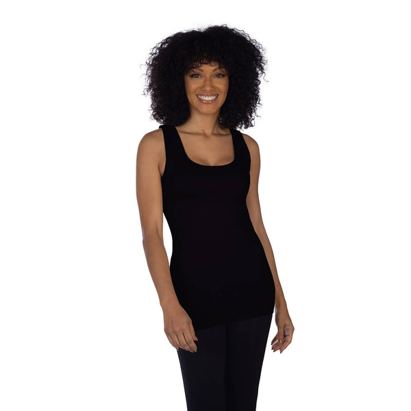 Skinnytees - Tank with Built In Bra