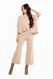 M Made In Italy - Ladies Knitted Short Sleeve Top