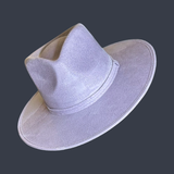 Nati Natash - Tear Drop Vegan Suede Rancher Flat Brim - W
