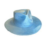 Nati Natash - Tear Drop Vegan Suede Rancher Flat Brim - W