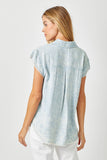 Mystree - Flutter Sleeve Shirt Top