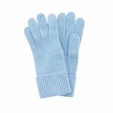 Portolano - CASHMERE GLOVES WITH RIBBED CUFF: MEDIUM HTH GREY