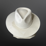 Nati Natash - Tear Drop Vegan Suede Rancher Flat Brim - W