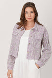 Mystree Mixed Lace Jacket