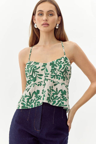 Adelyn Rae - Fatima Cami Textured Top