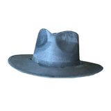 Nati Natash - Tear Drop Vegan Suede Rancher Flat Brim - W