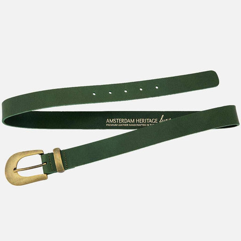 Amsterdam Heritage Annie Skinny Leather Belt