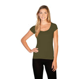Skinnytees - Cap Sleeve Tee