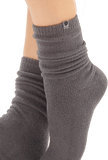 Faceplant Dreams - Faceplant Cashmere-finish Socks: Ivory