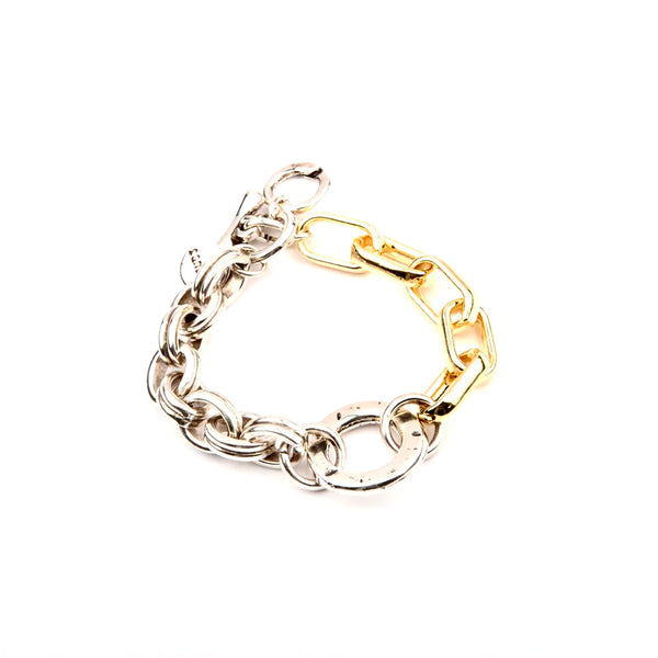 SAMKAS  BRACELET NEREA GOLD & SILVER