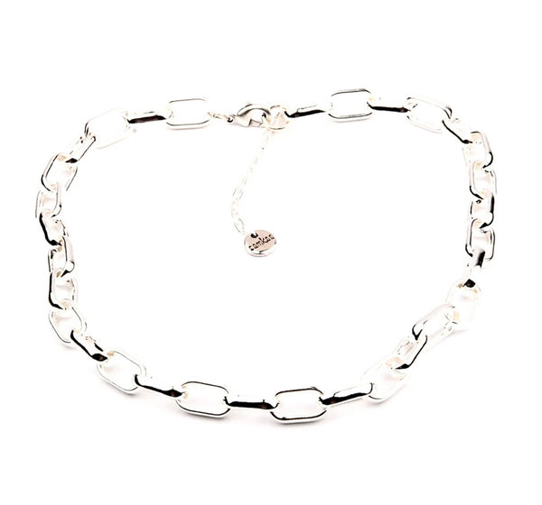 Samkas Germaine Silver Necklace