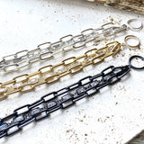 Matte gold matte silver matte gunmetal bracelet boutique: Matte silver