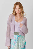 Mystree  Relaxed Open Sweater Cardigan