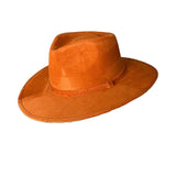 Nati Natash - Tear Drop Vegan Suede Rancher Flat Brim - W