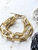 Matte gold matte silver matte gunmetal bracelet boutique: Matte silver