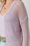 Mystree  Relaxed Open Sweater Cardigan