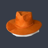 Nati Natash - Tear Drop Vegan Suede Rancher Flat Brim - W