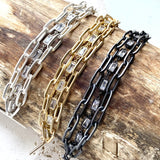 Matte gold matte silver matte gunmetal bracelet boutique: Matte silver