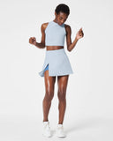 SPANX Contour Rib Front Slit Skort