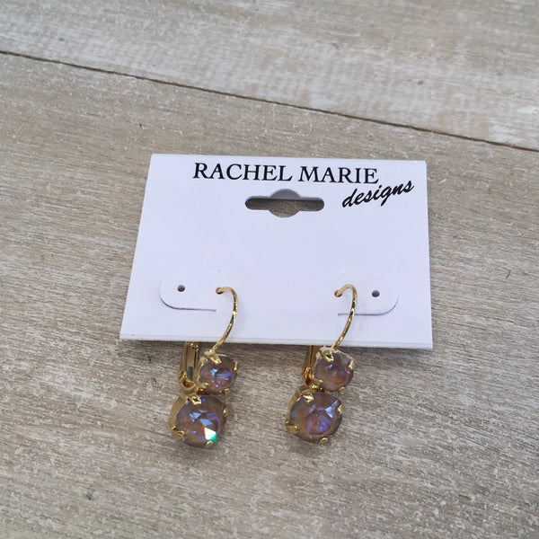 Rachel Marie Designs - Sarah gold earrings-cappuchino