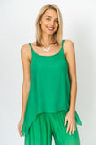 New Braided Strap Silk Tank