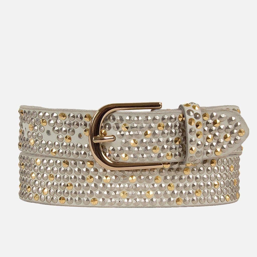 Zina Boutique Satori Amsterdam – & studded bel buckle 35042 | - Bags gold Belts Heritage