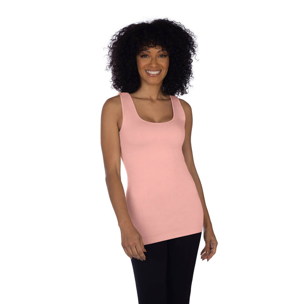 Skinnytees - Tank with Built In Bra