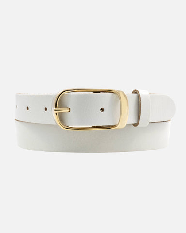 Amsterdam Heritage Lasse Classic Skinny Leather Belt