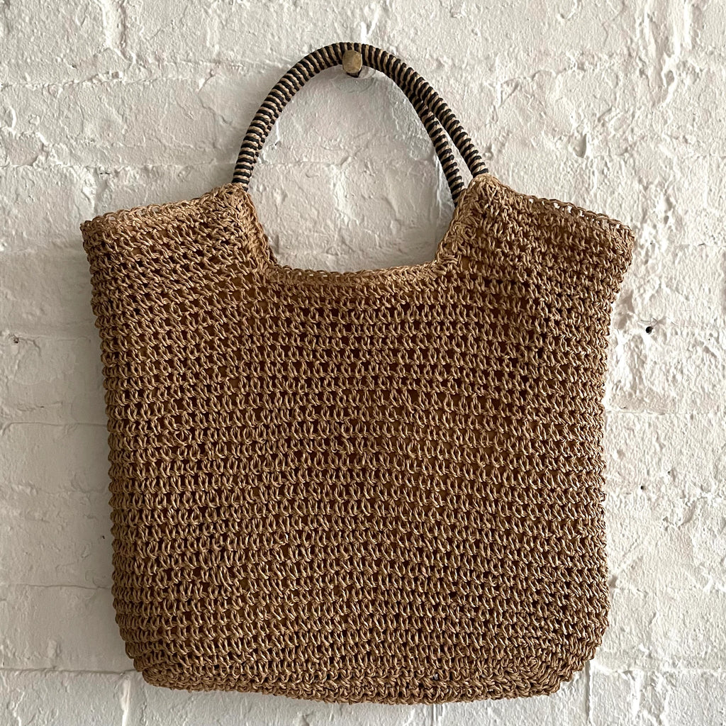 CRC Natural Crochet Rope Bag Satori Boutique