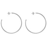 Shelia Fajl Perfect Hoops- Silver