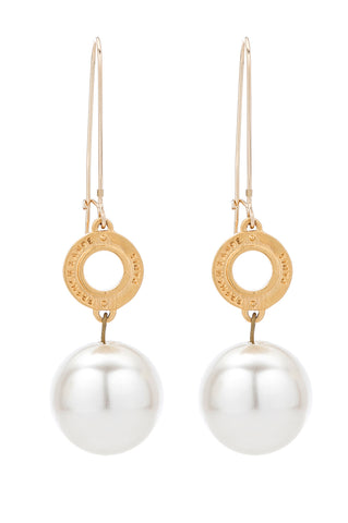 French Kande Petite Annecy and Pearl Earrings
