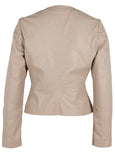 Mauritius Rubie Leather Jacket