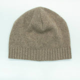 Portolano - Cashmere Beanie: NILE BROWN
