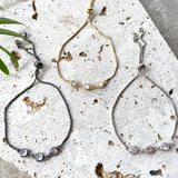 Slider Bracelet B19057: Gold