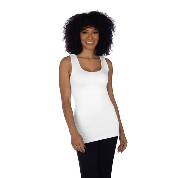 Skinnytees - Tank with Built In Bra