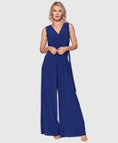 Last Tango Surplice Jumpsuit With Tie Waist