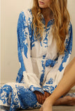 Mulla Floral Button Down Dress