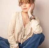 Scout Curated Wears-Lava and Gemstone Diffuser Bracelet