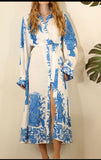 Mulla Floral Button Down Dress