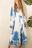 Mulla Floral Button Down Dress