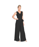 Last Tango Surplice Jumpsuit With Tie Waist