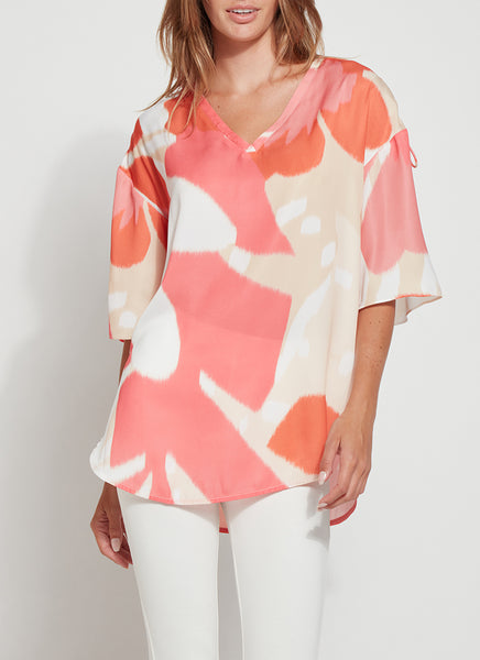 Lysse Kali Ruched Sleeve Top / Be Love