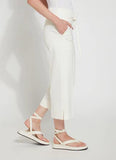 Lysse Hallie Twill Wide Leg Crop Pant