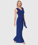 Last Tango Surplice Jumpsuit With Tie Waist