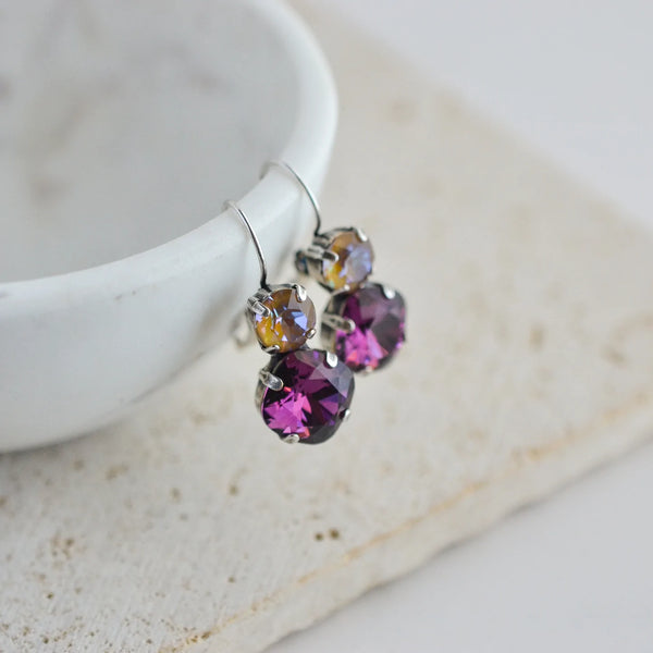 Rachel Marie Designs Laura Amethyst Earrings