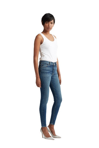 Hudson Jeans Women's Barbara High Rise, Super Skinny, Super Model Long  Length Jean RP REQUIEM 32